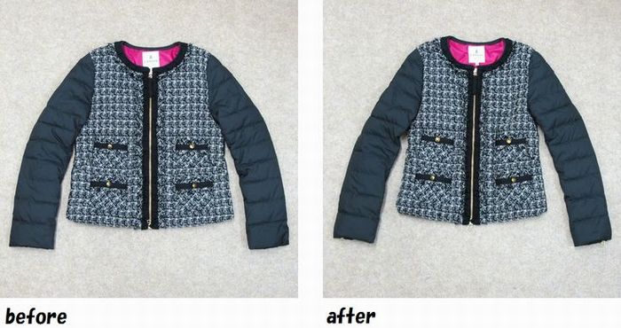 ランバン オンブルー　LANVIN en Bleu ジャケットのお直し