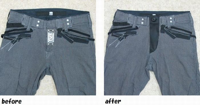 トゥモローランド TOMORROWLAND ハーフコートのお直し