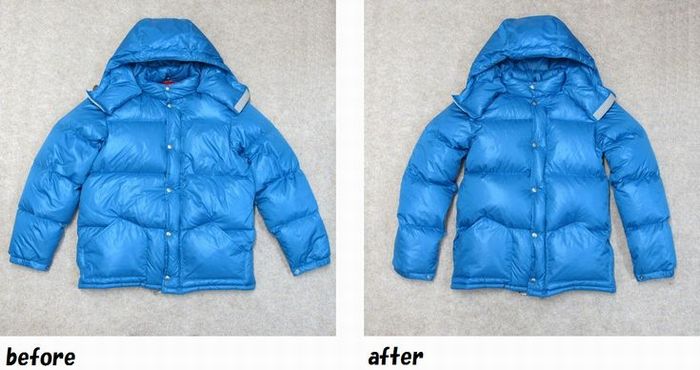 シエラデザインズ SIERRA DESIGNS ダウンジャケットのお直し