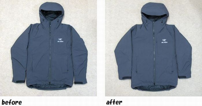 アークテリクス Arc'teryx ジャケットのお直し
