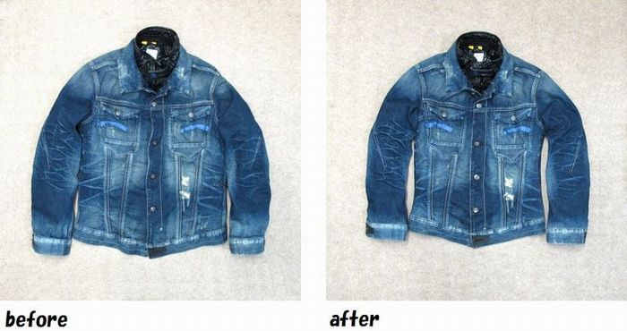 ジースターロウ G-STAR RAW デニムジャケットのお直し