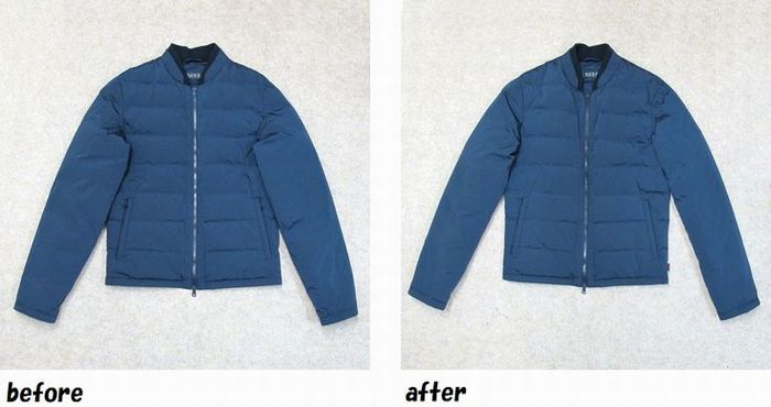 グッチ GUCCI ダウンジャケットのお直し