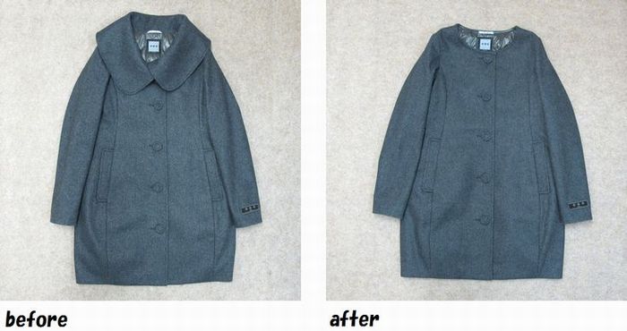 タトラス TATRAS ダウンコートのお直し