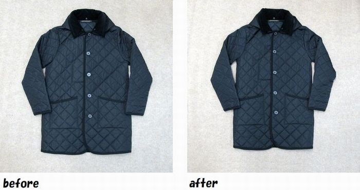 マッキントッシュ MACKINTOSH キルティングコートのお直し