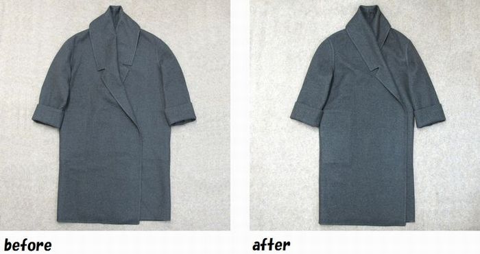 エルメス　HERMES　ローブコートのお直し