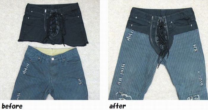 イフシックスワズナイン IF SIX WAS NINE　パンツリメイクのお直し