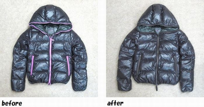 デュベティカ　DUVETICA ダウンジャケットのお直し