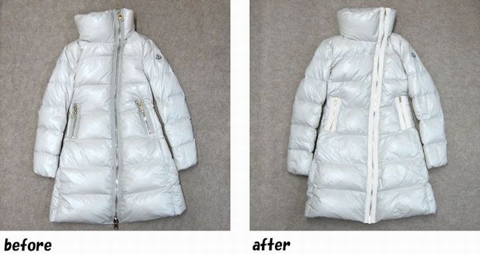 モンクレール MONCLER ダウンコートのお直し