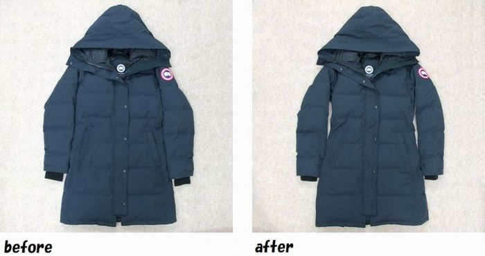 カナダグース　CANADA GOOSE　ダウンコートのお直し