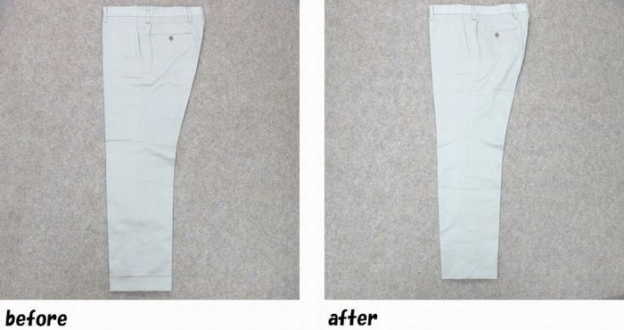 リングヂャケット　RINGJACKET　スラックスのお直し