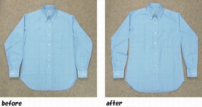 マルセルラサンス　MARCEL LASSANCE　シャツのお直し