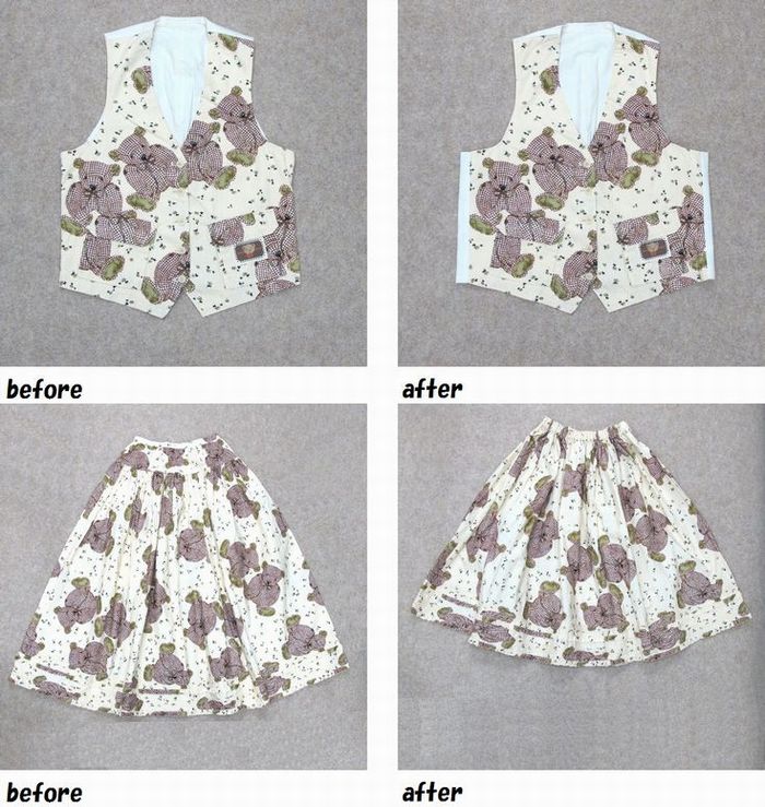 ワンダフルワールド WONDERFUL WORLD 　セットアップのお直し