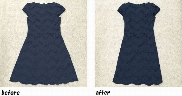 レースワンピース　幅つめのお直し