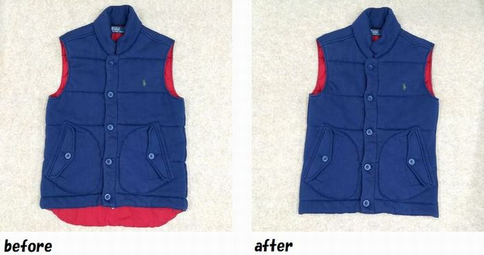 ラルフローレン　Ralph Lauren ベストのお直し