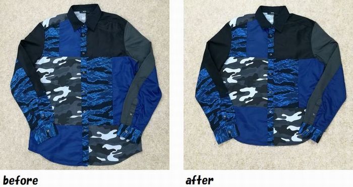 ディーゼル　DIESEL　シャツのお直し