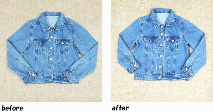 デニムジャケット　Ｇジャン　袖のお直し