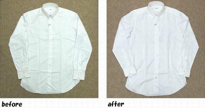 フライ FRAY シャツのお直し