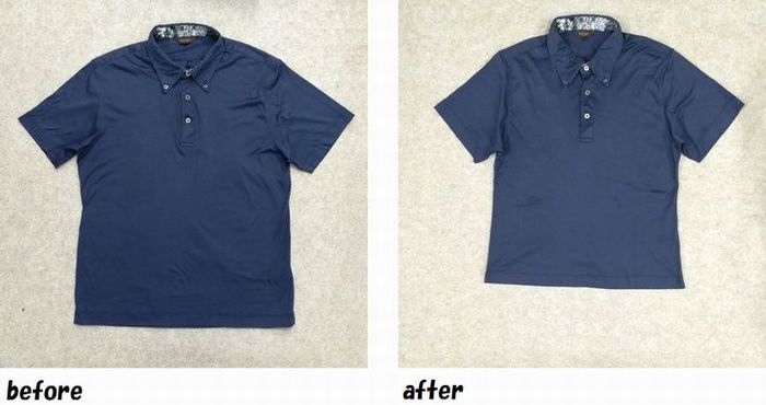 ポール・スミス Paul Smith 半袖プルオーバーシャツ ポロシャツのお直し
