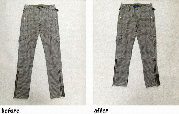 ダブルアールエル RRL Ralph Lauren ツイードパンツのお直し