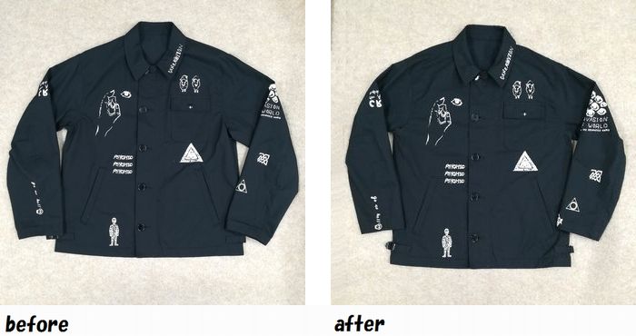 ジョンアンダーカバー　John UNDERCOVER　ブルゾンのお直し