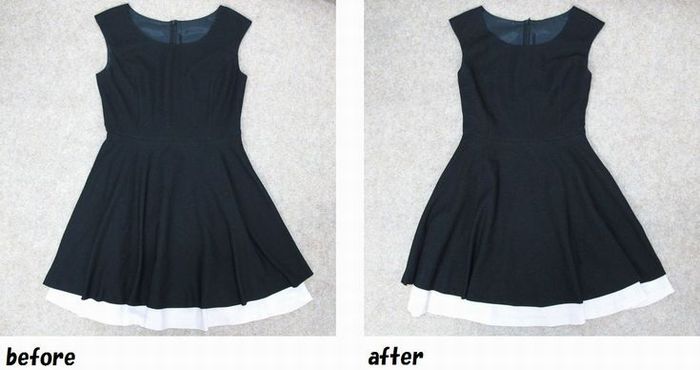 ワンピース　身幅・ウエストのお直し