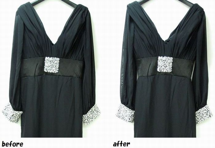 イブニングドレス　ウエスト・ヒップのお直し