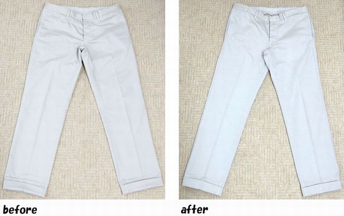 綿パンツのお直し