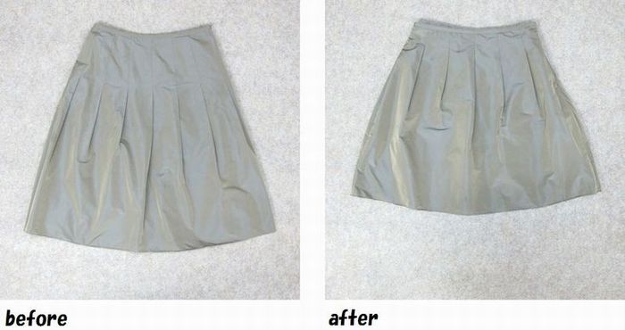 スカート　丈直し