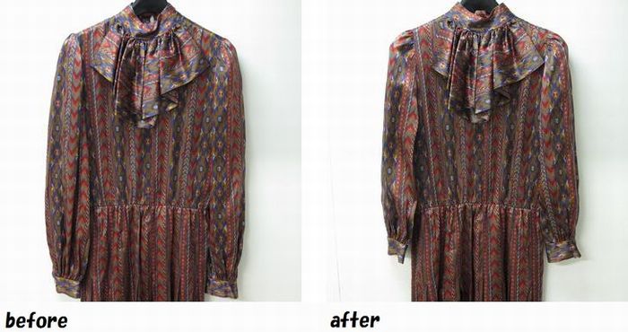 ジバンシイ　GIVENCHY　ワンピース　肩幅・袖丈のお直し