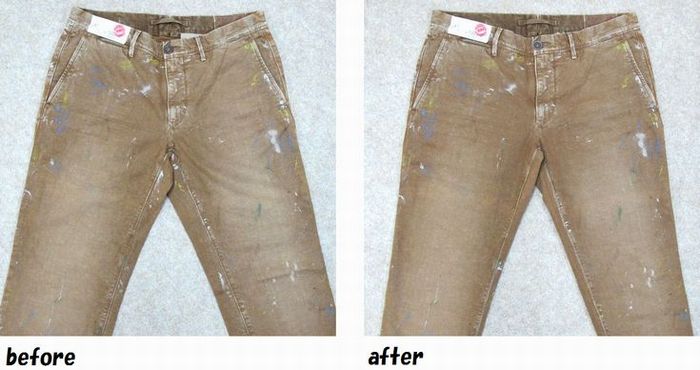 インコテックスレッド　INCOTEX RED　パンツのお直し