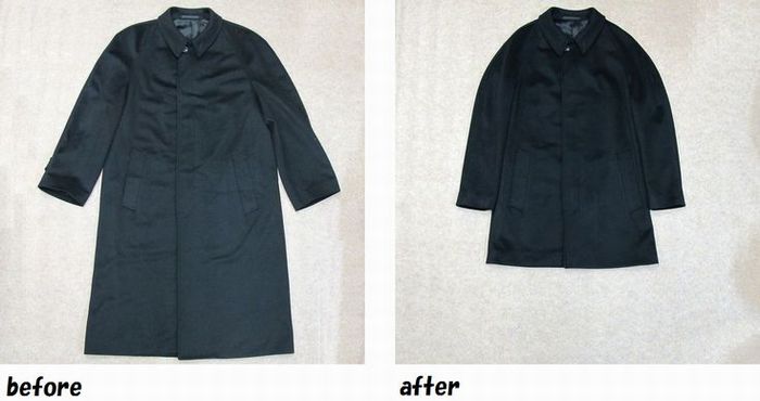 アルマーニ・コレツィオーニ　ARMANI COLLEZIONI　コートのお直し