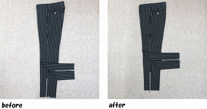 ディオール　Dior　パンツのお直し